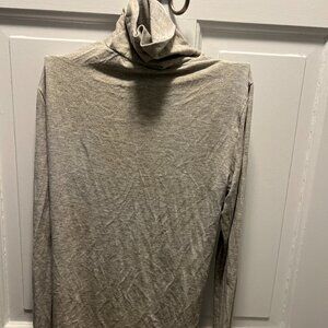 Express Long Sleeve Gold Turtleneck